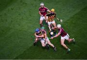1 July 2018; John Donnelly of Kilkenny in action against Adrian Touhy of Galway during the Leinster GAA Hurling Senior Championship Final match between Kilkenny and Galway at Croke Park in Dublin. Photo by Daire Brennan/Sportsfile