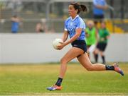 1 July 2018; Niamh McEvoy of Dublin on her way to scoring her side's first goal during the TG4 Leinster Ladies Senior Football Final match between Dublin and Westmeath at Netwatch Cullen Park in Carlow. Photo by Piaras Ó Mídheach/Sportsfile