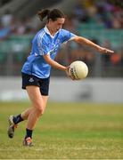1 July 2018; Sinéad Aherne of Dublin takes a free during the TG4 Leinster Ladies Senior Football Final match between Dublin and Westmeath at Netwatch Cullen Park in Carlow. Photo by Piaras Ó Mídheach/Sportsfile