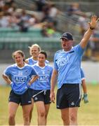 1 July 2018; Dublin manager Mick Bohan before the TG4 Leinster Ladies Senior Football Final match between Dublin and Westmeath at Netwatch Cullen Park in Carlow. Photo by Piaras Ó Mídheach/Sportsfile