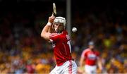 1 July 2018; Patrick Horgan of Cork takes a free during the Munster GAA Hurling Senior Championship Final match between Cork and Clare at Semple Stadium in Thurles, Tipperary. Photo by Ray McManus/Sportsfile