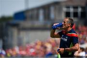 1 July 2018; Cork manager John Meyler during the Munster GAA Hurling Senior Championship Final match between Cork and Clare at Semple Stadium in Thurles, Tipperary. Photo by David Fitzgerald/Sportsfile