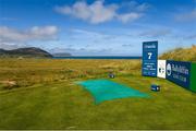2 July 2018; A general view of the 7th Tee box at Ballyliffin Golf Club ahead of the Irish Open Golf Championship at Ballyliffin in Donegal. Photo by Oliver McVeigh/Sportsfile