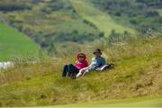 2 July 2018; A general view of  spectators taking in the view at  Ballyliffin Golf Club ahead of the Irish Open Golf Championship at Ballyliffin in Donegal. Photo by Oliver McVeigh/Sportsfile