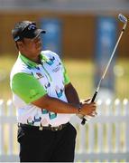 3 July 2018; Kiradech Aphibarnrat of Thailand during a practice round ahead of the Dubai Duty Free Irish Open Golf Championship at Ballyliffin Golf Club in Ballyliffin, Co. Donegal. Photo by Ramsey Cardy/Sportsfile
