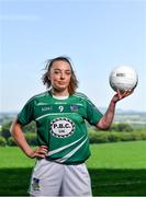 3 July 2018; Breaking new ground: Top inter-county stars took in the breath-taking scenery at Mullaghmeen Forest in county Westmeath, to launch the revamped 2018 TG4 All-Ireland championships. TG4 have announced a four-year extension of their sponsorship of the Ladies Football championships, with the new deal set to last until the conclusion of the 2022 season. 17 Ladies Football championship games will be broadcast this summer exclusively live on TG4, with the senior and intermediate championships to be played on a new, round-robin basis. Pictured is Cathy Mee of Limerick, at Mullaghmeen Forest, Co. Westmeath.  Photo by Seb Daly/Sportsfile