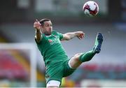 2 July 2018; Damien Delaney of Cork City in action during the pre-season friendly match between Cork City and Portsmouth at Turners Cross, in Cork. Photo by Harry Murphy/Sportsfile