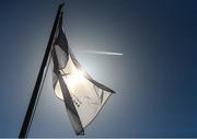 30 June 2018; The Kildare flag flying inside the ground before the GAA Football All-Ireland Senior Championship Round 3 match between Kildare and Mayo at St Conleth's Park in Newbridge, Kildare. Photo by Piaras Ó Mídheach/Sportsfile