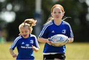 4 July 2018; Laura O'Brien and Erin Jones in action during the Bank of Ireland Leinster Rugby Summer Camp at Wexford Wanderers RFC in Wexford. Photo by Matt Browne/Sportsfile
