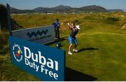 4 July 2018; Rory McIlroy of Northern Ireland hits a drive from the 4th tee during the Pro-Am round ahead of the Irish Open Golf Championship at Ballyliffin Golf Club in Ballyliffin, Co Donegal.  Photo by Ramsey Cardy/Sportsfile