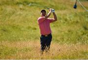 4 July 2018; Padraig Harrington of Ireland hitting from the rough on the 10th hole during the Pro-Am round ahead of the Irish Open Golf Championship at Ballyliffin Golf Club in Ballyliffin, Co. Donegal. Photo by Oliver McVeigh/Sportsfile