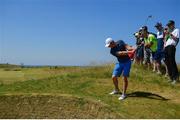 4 July 2018; Rory McIlroy of Northern Ireland on the 14th hole during the Pro-Am round ahead of the Irish Open Golf Championship at Ballyliffin Golf Club in Ballyliffin, Co. Donegal. Photo by Ramsey Cardy/Sportsfile