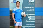 4 July 2018; Every pressure moment, every tackle, every shot and every GAA statistic has the potential to alter the course of a season, a career and the road to Croke Park. Sure, Official Statistics Partner of the GAA, is powering the analysis of the GAA Championship and capturing the numbers behind the performances of the summer. Sure ambassadorâ€™s CiarÃ¡n Kilkenny and Lee Chin are challenging GAA fans to put themselves under pressure and take Sureâ€™s online GAA trivia quiz for a chance to win All Ireland Final tickets. Pictured is CiarÃ¡n Kilkenny of Dublin at the launch at Croke Park in Dublin. Photo by Sam Barnes/Sportsfile