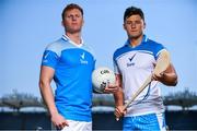 4 July 2018; Every pressure moment, every tackle, every shot and every GAA statistic has the potential to alter the course of a season, a career and the road to Croke Park. Sure, Official Statistics Partner of the GAA, is powering the analysis of the GAA Championship and capturing the numbers behind the performances of the summer. Sure ambassador’s Ciarán Kilkenny and Lee Chin are challenging GAA fans to put themselves under pressure and take Sure’s online GAA trivia quiz for a chance to win All Ireland Final tickets. Pictured are Ciarán Kilkenny of Dublin and Lee Chin of Wexford at the launch at Croke Park in Dublin. Photo by Sam Barnes/Sportsfile