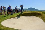 4 July 2018; Donegal footballer Michael Murphy on the 16th hole during the Pro-Am round ahead of the Irish Open Golf Championship at Ballyliffin Golf Club in Ballyliffin, Co. Donegal. Photo by Ramsey Cardy/Sportsfile