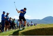 4 July 2018; Kerry footballer Kieran Donaghy on the 16th hole during the Pro-Am round ahead of the Irish Open Golf Championship at Ballyliffin Golf Club in Ballyliffin, Co. Donegal. Photo by Ramsey Cardy/Sportsfile