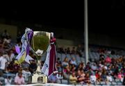 4 July 2018; A general view of the trophy prior to the Bord Gais Energy Leinster Under 21 Hurling Championship 2018 Final match between Wexford and Galway at O'Moore Park in Portlaoise, Co Laois. Photo by Harry Murphy/Sportsfile