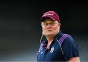 4 July 2018; Galway manager Tony Ward prior to the Bord Gais Energy Leinster Under 21 Hurling Championship 2018 Final match between Wexford and Galway at O'Moore Park in Portlaoise, Co Laois. Photo by Harry Murphy/Sportsfile