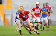 4 July 2018; Billy Hennessy of Cork in action against Jake Morris of Tipperary during the Bord Gáis Energy Munster GAA Hurling U21 Championship Final match between Cork and Tipperary at Pairc Ui Chaoimh in Cork. Photo by Eóin Noonan/Sportsfile