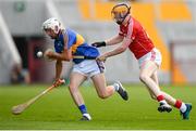 4 July 2018; Ger Browne of Tipperary in action against Conor Cahalane of Cork during the Bord Gáis Energy Munster GAA Hurling U21 Championship Final match between Cork and Tipperary at Pairc Ui Chaoimh in Cork. Photo by Eóin Noonan/Sportsfile