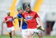 4 July 2018; Jack O'Connor of Cork in action against Brian McGrath of Tipperary during the Bord Gáis Energy Munster GAA Hurling U21 Championship Final match between Cork and Tipperary at Pairc Ui Chaoimh in Cork. Photo by Matt Browne/Sportsfile