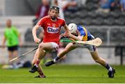 4 July 2018; Jack O’Connor of Cork in action against Killian O’Dwyer of Tipperary during the Bord Gáis Energy Munster GAA Hurling U21 Championship Final match between Cork and Tipperary at Pairc Ui Chaoimh in Cork. Photo by Eóin Noonan/Sportsfile