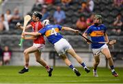 4 July 2018; Jack O’Connor of Cork in action against Killian O’Dwyer of Tipperary during the Bord Gáis Energy Munster GAA Hurling U21 Championship Final match between Cork and Tipperary at Pairc Ui Chaoimh in Cork. Photo by Eóin Noonan/Sportsfile