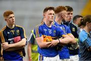 4 July 2018; Jerome Cahill of Tipperary with his team-mates after the Bord Gáis Energy Munster GAA Hurling U21 Championship Final match between Cork and Tipperary at Pairc Ui Chaoimh in Cork. Photo by Matt Browne/Sportsfile