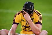 4 July 2018; Darren Codd of Wexford dejected following the Bord Gais Energy Leinster Under 21 Hurling Championship 2018 Final match between Wexford and Galway at O'Moore Park in Portlaoise, Co Laois. Photo by Sam Barnes/Sportsfile