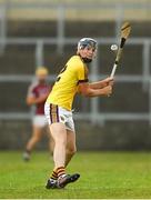 4 July 2018; Liam Stafford of Wexford during the Bord Gais Energy Leinster Under 21 Hurling Championship 2018 Final match between Wexford and Galway at O'Moore Park in Portlaoise, Co Laois. Photo by Sam Barnes/Sportsfile