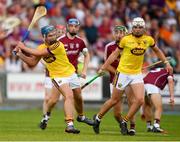 4 July 2018; Conor Firman of Wexford during the Bord Gais Energy Leinster Under 21 Hurling Championship 2018 Final match between Wexford and Galway at O'Moore Park in Portlaoise, Co Laois. Photo by Sam Barnes/Sportsfile