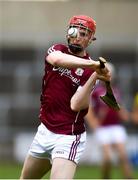 4 July 2018; Tomas Monaghan of Galway during the Bord Gais Energy Leinster Under 21 Hurling Championship 2018 Final match between Wexford and Galway at O'Moore Park in Portlaoise, Co Laois. Photo by Sam Barnes/Sportsfile