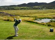 5 July 2018; Rory McIlroy of Ireland tees off at the 7th hole during Day One of the Irish Open Golf Championship at Ballyliffin Golf Club in Ballyliffin, Co. Donegal. Photo by Ramsey Cardy/Sportsfile