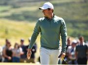 5 July 2018; Rory McIlroy of Northern Ireland reacts after a putt on the 8th Green during Day One of the Irish Open Golf Championship at Ballyliffin Golf Club in Ballyliffin, Co. Donegal. Photo by Oliver McVeigh/Sportsfile