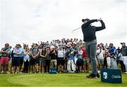 6 July 2018; Rory McIlroy of Northern Ireland watches on after playing his tee shot on the 14th hole during Day Two of the Dubai Duty Free Irish Open Golf Championship at Ballyliffin Golf Club in Ballyliffin, Co. Donegal. Photo by Ramsey Cardy/Sportsfile