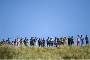 6 July 2018; Spectators watch on during Day Two of the Dubai Duty Free Irish Open Golf Championship at Ballyliffin Golf Club in Ballyliffin, Co. Donegal. Photo by Ramsey Cardy/Sportsfile
