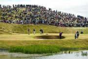 6 July 2018; Dean Burmester of South Africa plays on to the 7th green during Day Two of the Dubai Duty Free Irish Open Golf Championship at Ballyliffin Golf Club in Ballyliffin, Co. Donegal. Photo by Ramsey Cardy/Sportsfile