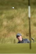 6 July 2018; Matthew Fitzpatrick of England plays his third shot from the bunker on the 12th hole during Day Two of the Dubai Duty Free Irish Open Golf Championship at Ballyliffin Golf Club in Ballyliffin, Co. Donegal. Photo by Oliver McVeigh/Sportsfile