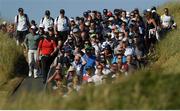 5 July 2018; Rory McIlroy of Northern Ireland makes his way to the 16th tee box during Day One of the Irish Open Golf Championship at Ballyliffin Golf Club in Ballyliffin, Co. Donegal. Photo by Ramsey Cardy/Sportsfile