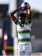 2 July 2018; Eric Abulu of Shamrock Rovers during the Leinster Senior Cup Quarter-Final match between Shamrock Rovers and Dundalk at Tallaght Stadium in Dublin. Photo by Tom Beary/Sportsfile