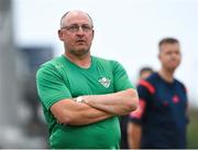 6 July 2018; Cabinteely manager Eddie Gormley during the SSE Airticity League First Division match between Cabinteely and Wexford FC at Stradbrook in Dublin. Photo by Matt Browne/Sportsfile