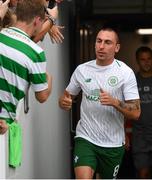 7 July 2018; Scott Brown of Celtic prior to the friendly match between Shamrock Rovers and Glasgow Celtic at Tallaght Stadium in Tallaght, Co. Dublin. Photo by David Fitzgerald/Sportsfile