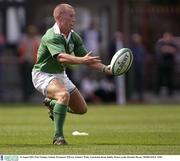 16 August 2003; Peter Stringer of Ireland during the Permanent TSB test between Ireland and Wales at Lansdowne Road, Dublin. Photo by Brendan Moran/Sportsfile