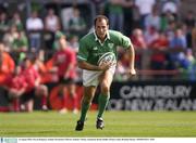 16 August 2003; Girvan Dempsey of Ireland carries the ball forward during the Permanent TSB test between Ireland and Wales at Lansdowne Road, Dublin. Photo by Brendan Moran/Sportsfile