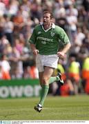 16 August 2003; Geordan Murphy of Ireland in action during the Permanent TSB test between Ireland and Wales at Lansdowne Road, Dublin. Photo by Brendan Moran/Sportsfile