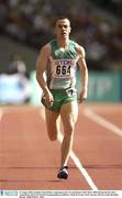23 August 2003; Paul McKee of Ireland,  competing in the 1st round heats of the Men's 400m during the first day's competition of the 9th IAAF World Championships in Athletics at Stade de France, Paris, France. Photo by Brendan Moran/Sportsfile