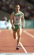 23 August 2003; Paul McKee of Ireland, competing in the 1st round heats of the Men's 400m during the first day's competition of the 9th IAAF World Championships in Athletics at Stade de France, Paris, France. Photo by Brendan Moran/Sportsfile