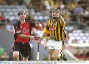 23 August 2003; Conor Phelan, Kilkenny, in action against Down's Gareth Dynes during the All-Ireland U-21 Hurling Championship Semi-Final between Kilkenny and Down at Cusack Park, Mullingar, Westmeath. Photo by Matt Browne/Sportsfile