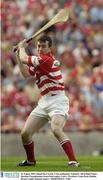 16 August 2003; Donal Og Cusack, Cork goalkeeper, during the Guinness All-Ireland Senior Hurling Championship Semi-Final replay between Cork and Wexford at Croke Park, Dublin. Photo by Damien Eagers/Sportsfile