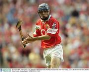 16 August 2003; Tom Kenny, Cork in action during the Guinness All-Ireland Senior Hurling Championship Semi-Final replay between Cork and Wexford at Croke Park, Dublin. Photo by Damien Eagers/Sportsfile